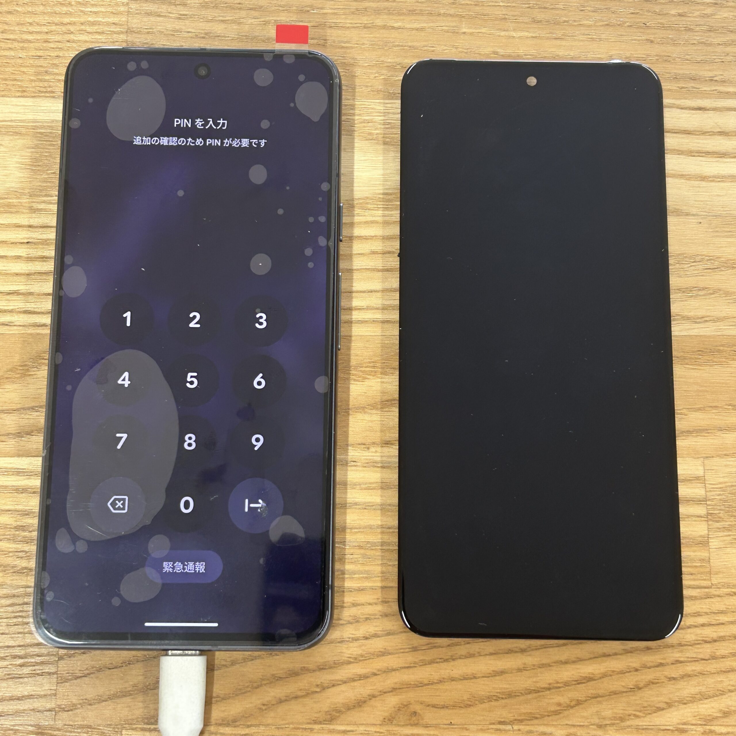 Android Pixel8 フロントパネル交換