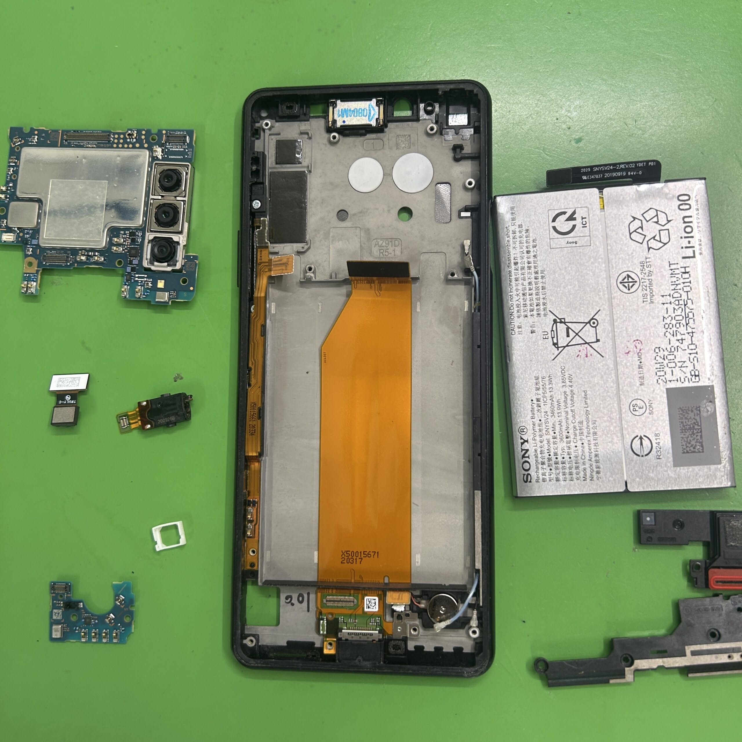Android Xperia 10Ⅲ 水没処理
