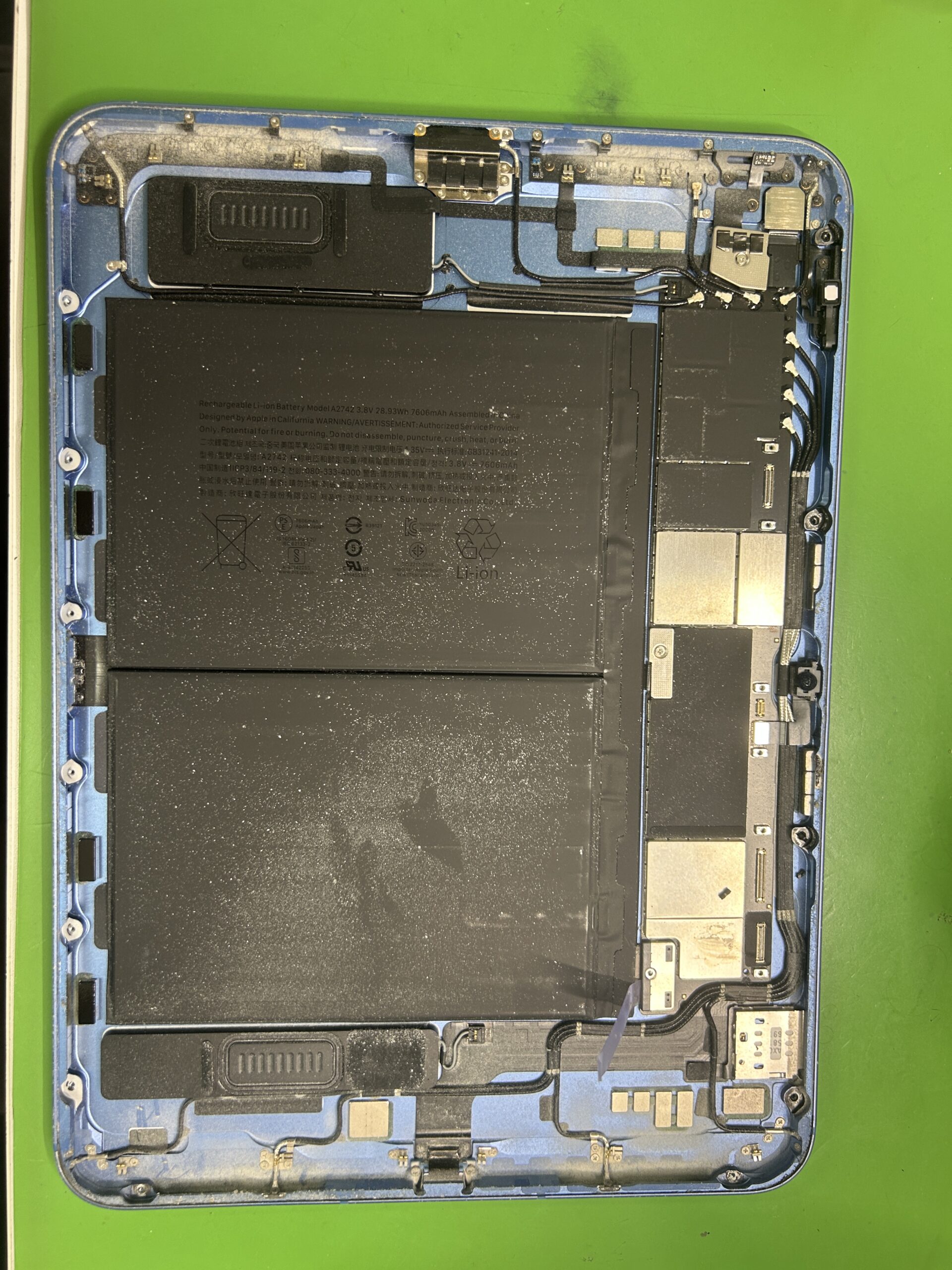 iPad iPad 10 バッテリー交換