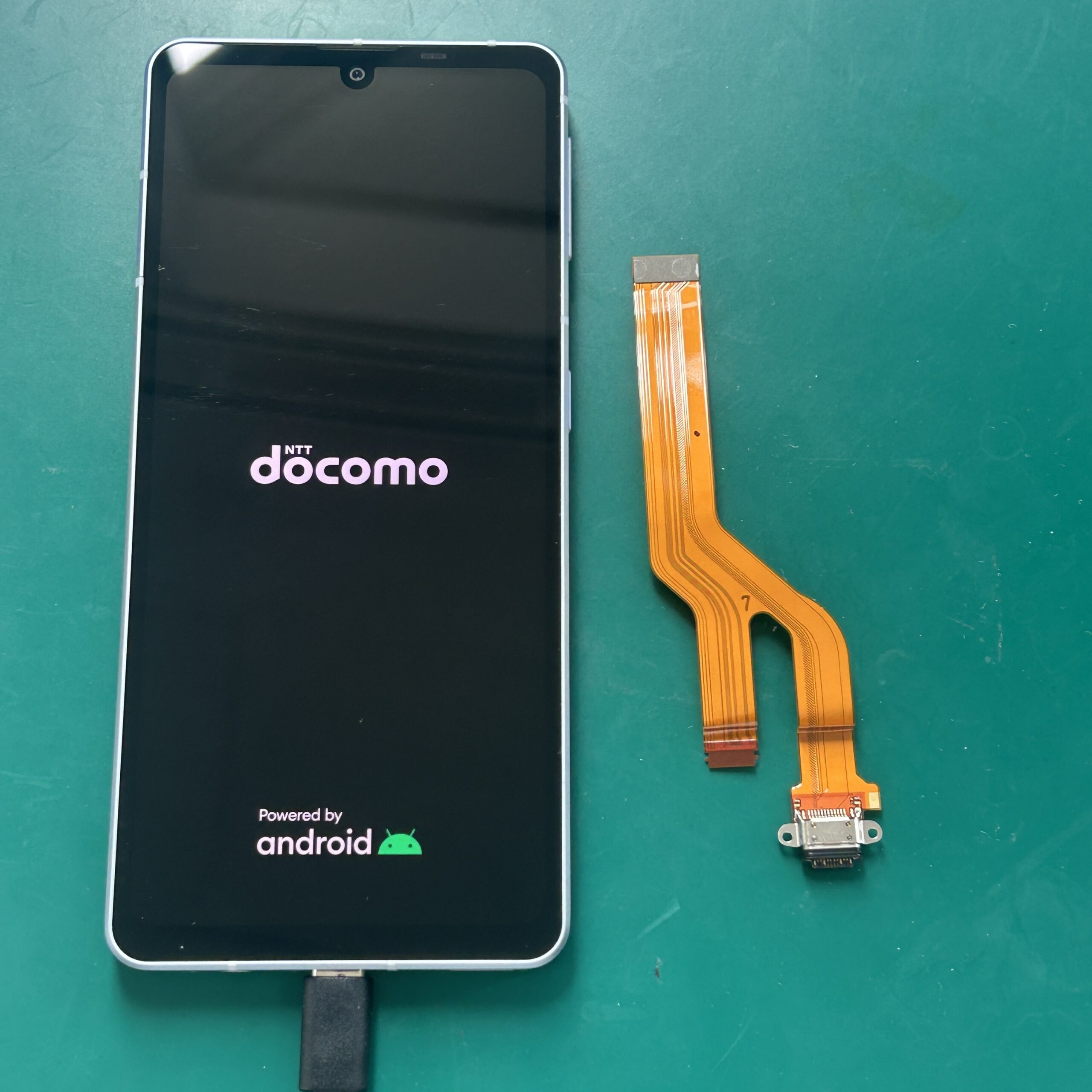 Android AQUOS Sense7 充電口修理