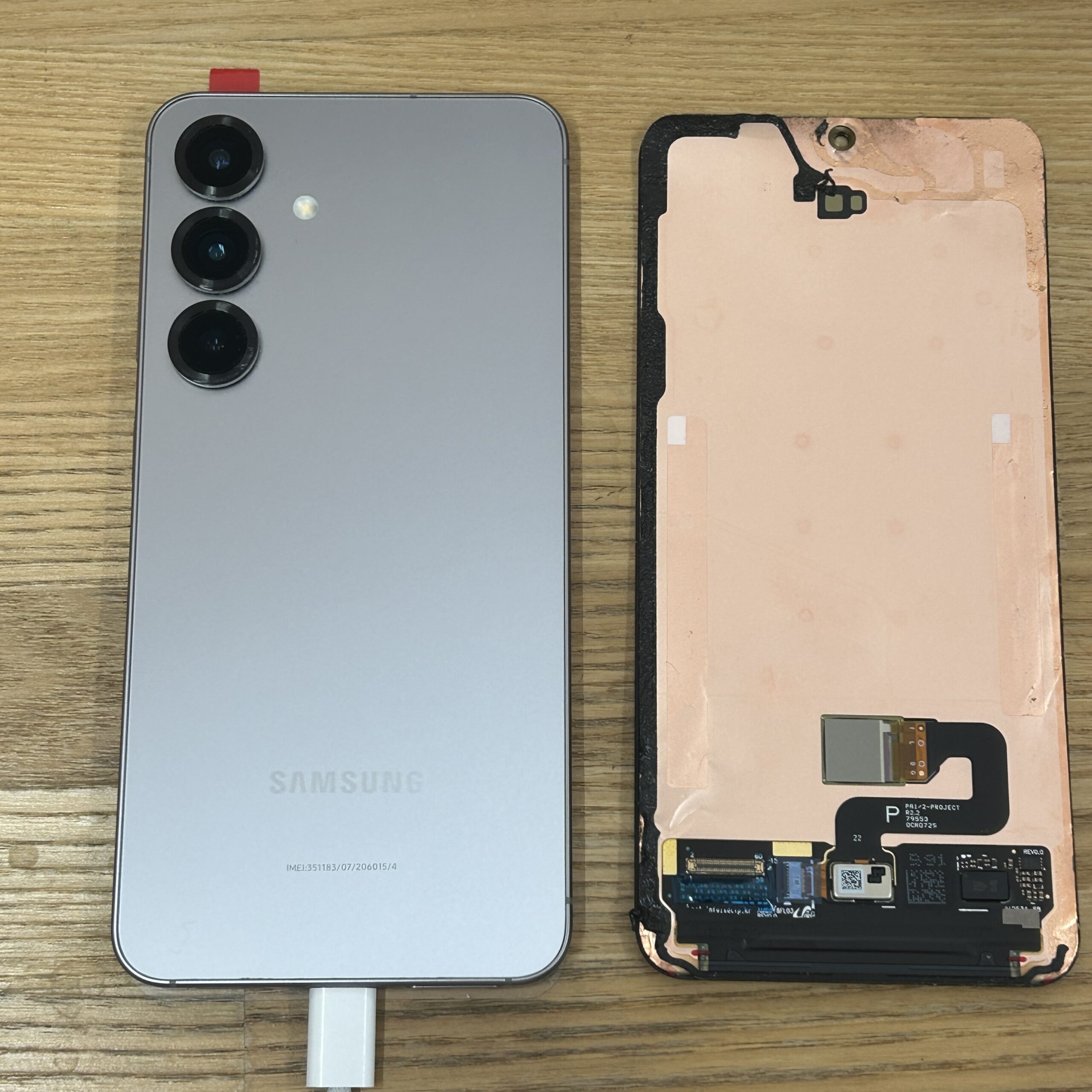 Android Galaxy S25 フロントパネル交換