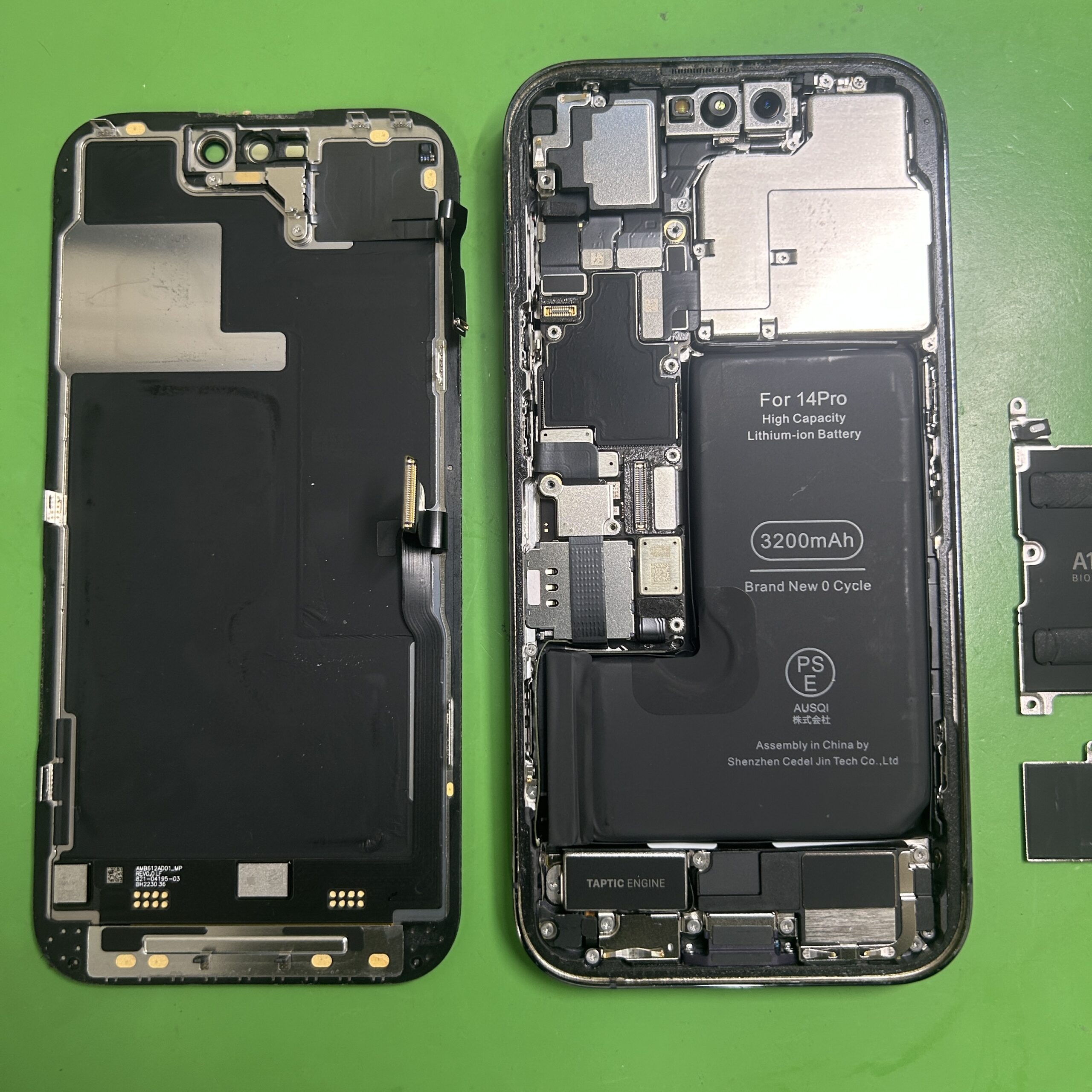 iPhone 14Pro Apple純正バッテリー交換