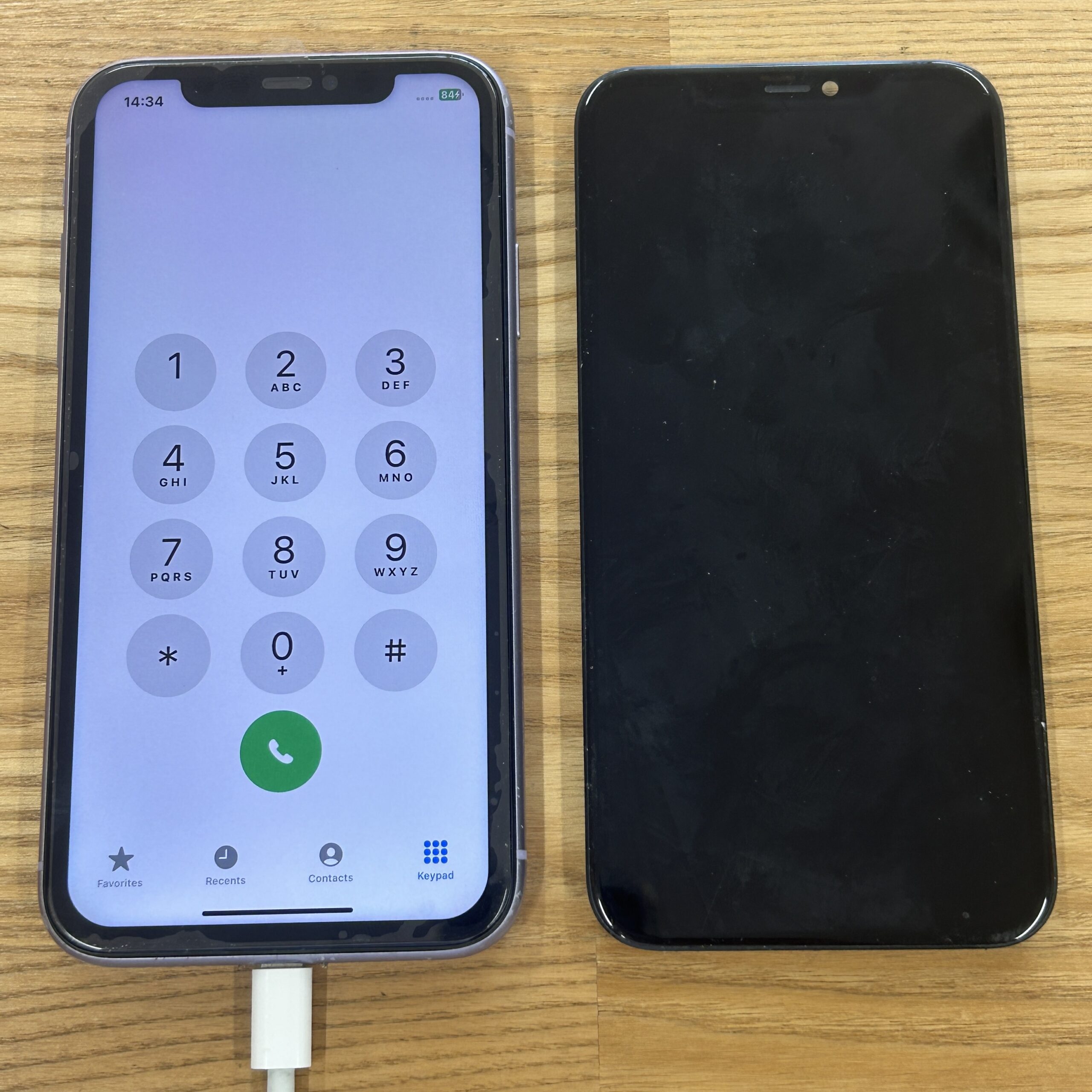 iPhone 12 フロントパネル交換, 電源ボタン修理