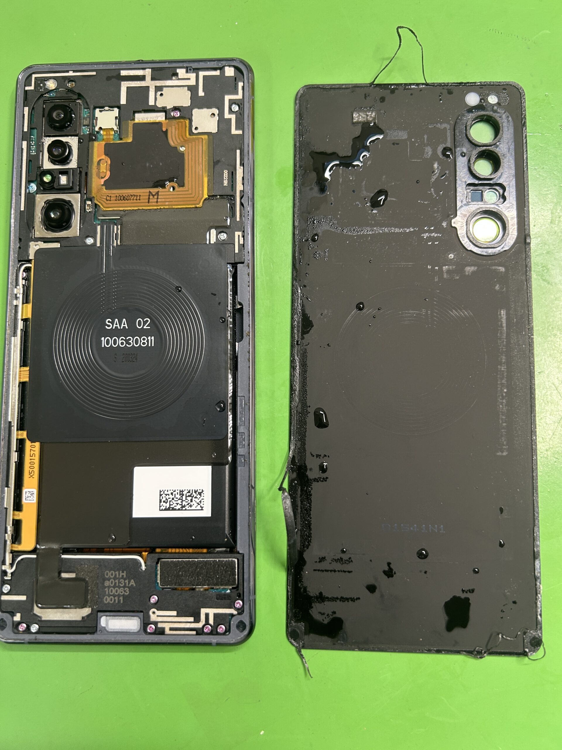 Android Xperia1Ⅱ 水没処理
